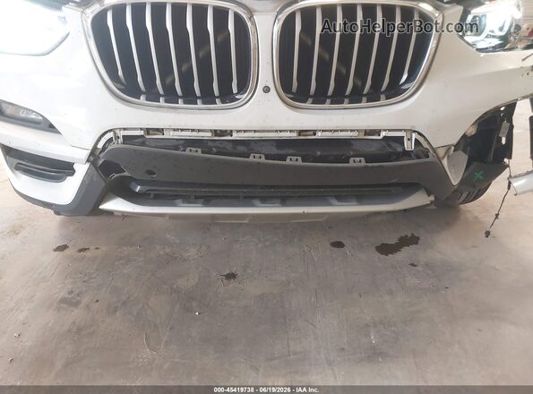 5UXTY3C04M9F50291 2021 BMW X3 White Вид спереду