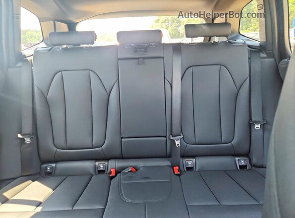 5UXTY3C04M9F70315 2021 BMW X3 Black Հետևի նստատեղերի տեսք
