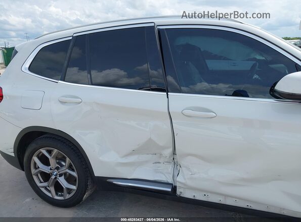 5UXTY3C05L9D67982 2020 BMW X3 White Vista frontal