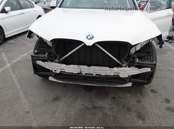 5UXTY3C05M9D79213 2021 BMW X3 White წინა ხედი