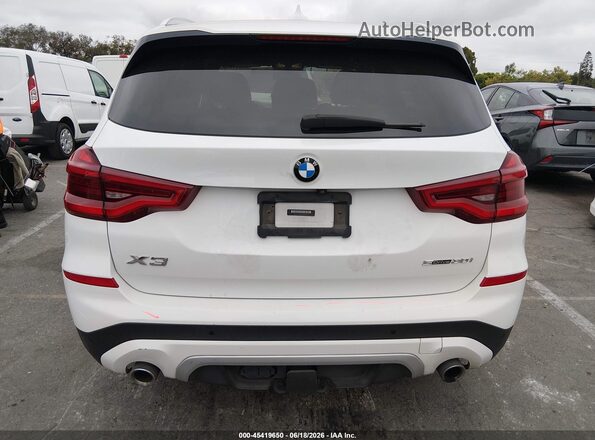 5UXTY3C05M9D79213 2021 BMW X3 White 