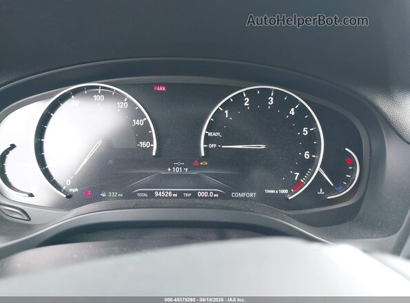 5UXTY3C06L9C60696 2020 BMW X3 White Widok tylnych siedzeń