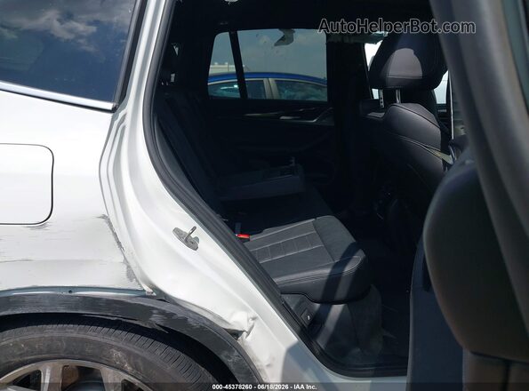 5UXTY3C06L9C60696 2020 BMW X3 White Widok naklejki z numerem VIN