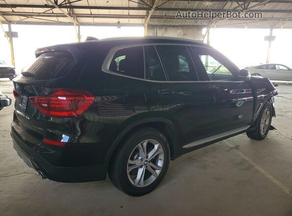 5UXTY3C06LLU72076 2020 BMW X3 Black Հետևի աջ