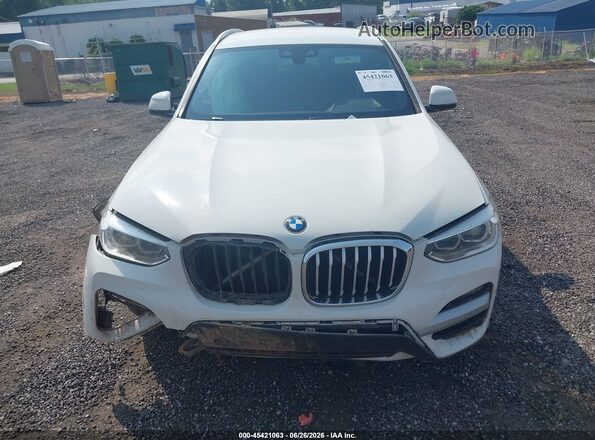 5UXTY3C06M9E33375 2021 BMW X3 White Սարքավորումների վահանակի տեսք