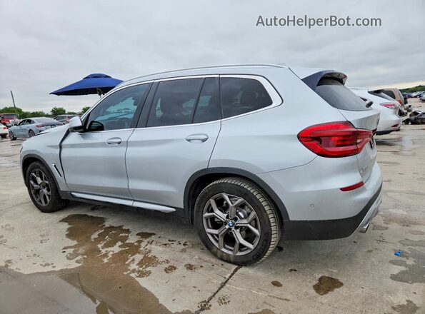 5UXTY3C06M9G76989 2021 BMW X3 Silver Rear left