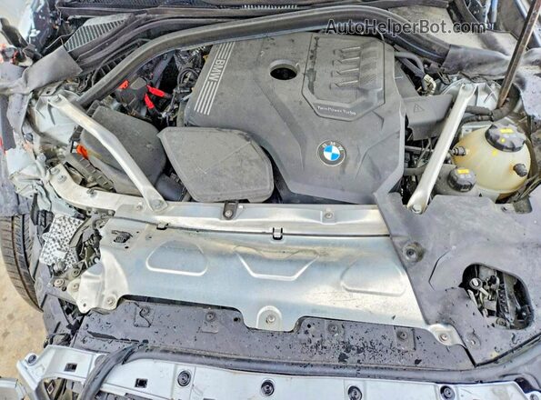 5UXTY3C06M9G76989 2021 BMW X3 Silver Rear interior view