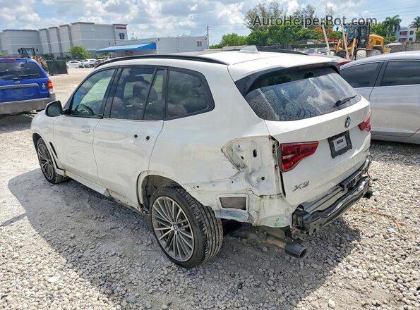 5UXTY3C06M9H95657 2021 BMW X3 Белый 