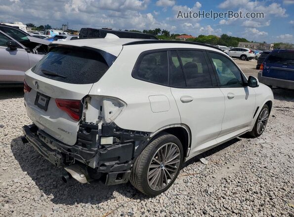 5UXTY3C06M9H95657 2021 BMW X3 Белый 