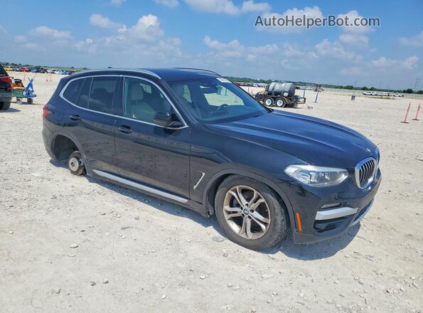 5UXTY3C07M9H38092 2021 BMW X3 Black წინა მარჯვენა