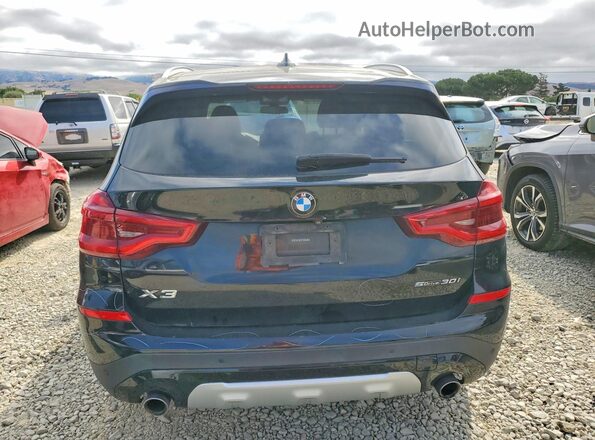 5UXTY3C08LLE55024 2020 BMW X3 Black 