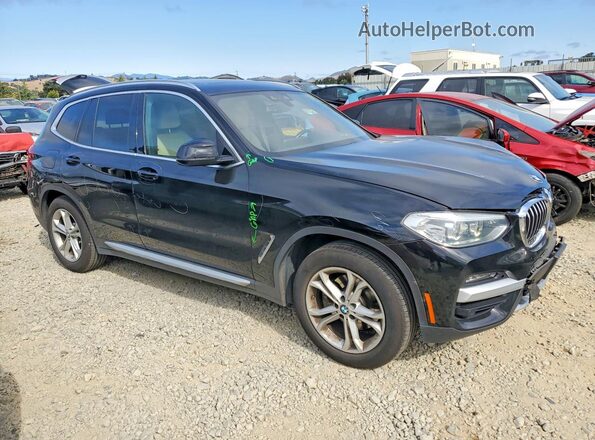 5UXTY3C08LLE55024 2020 BMW X3 Black 