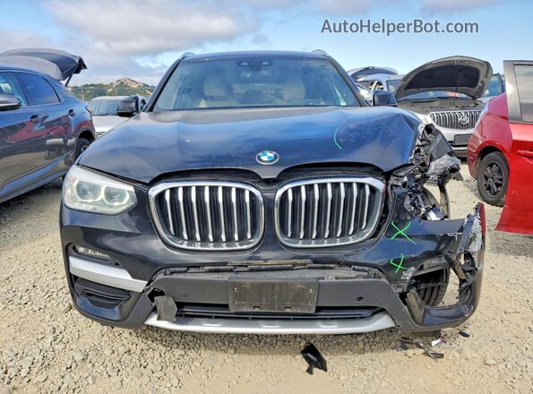 5UXTY3C08LLE55024 2020 BMW X3 Black 