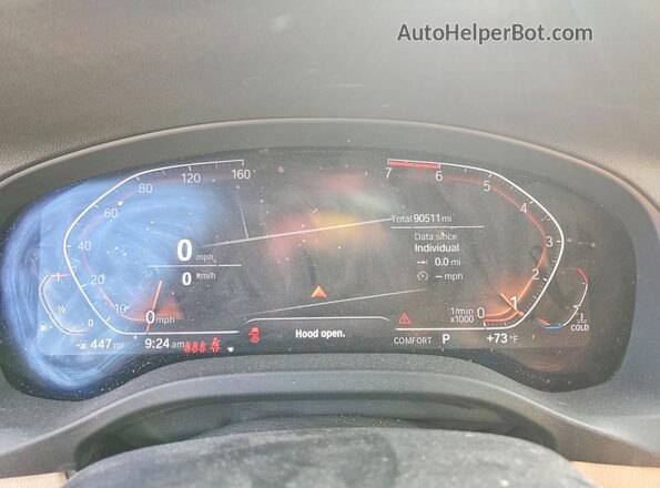 5UXTY3C08LLE55024 2020 BMW X3 Black 