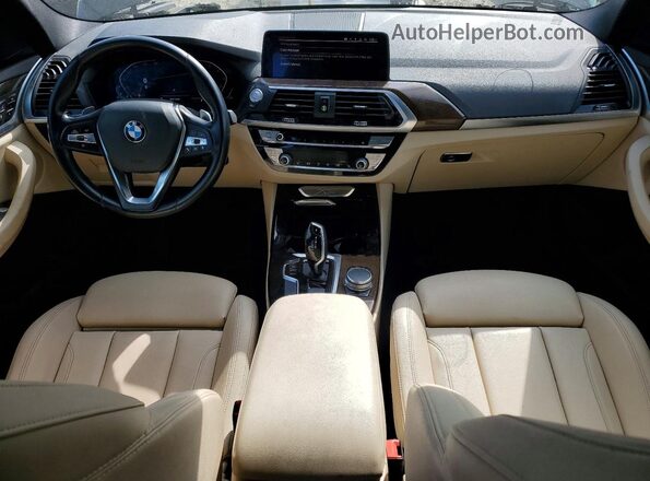 5UXTY3C08LLE55024 2020 BMW X3 Black 