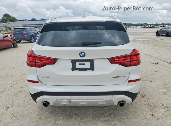 5UXTY3C08M9H42751 2021 BMW X3 White 