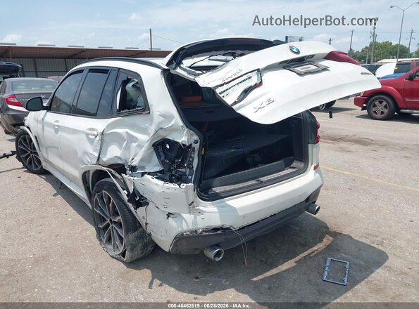 5UXTY3C09M9F22891 2021 BMW X3 White Front view