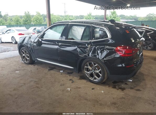 5UXTY3C0XLLU71299 2020 BMW X3 Black Rear left
