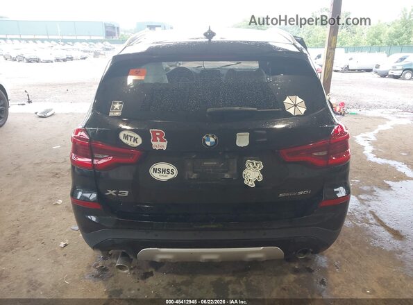 5UXTY3C0XLLU71299 2020 BMW X3 Black 