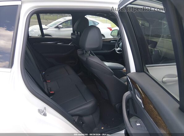 5UXTY5C00L9B29887 2020 BMW X3 White Вид наклейки з VIN-кодом