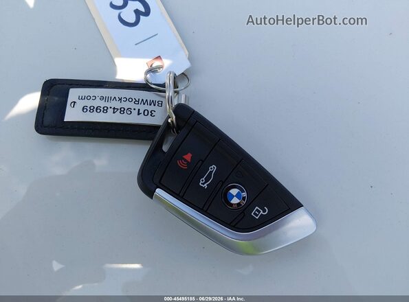 5UXTY5C00L9B29887 2020 BMW X3 White Вид панелі приладів