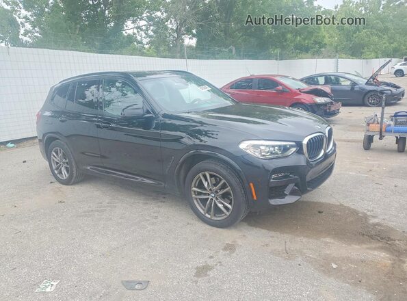 5UXTY5C00L9D48624 2020 BMW X3 Black 