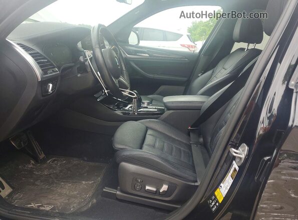 5UXTY5C00L9D48624 2020 BMW X3 Black 
