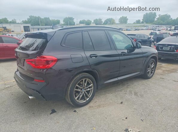 5UXTY5C00L9D48624 2020 BMW X3 Black 