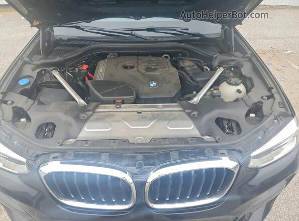 5UXTY5C00L9D48624 2020 BMW X3 Black 