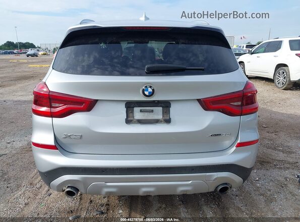 5UXTY5C01M9E20738 2021 BMW X3 Silver 