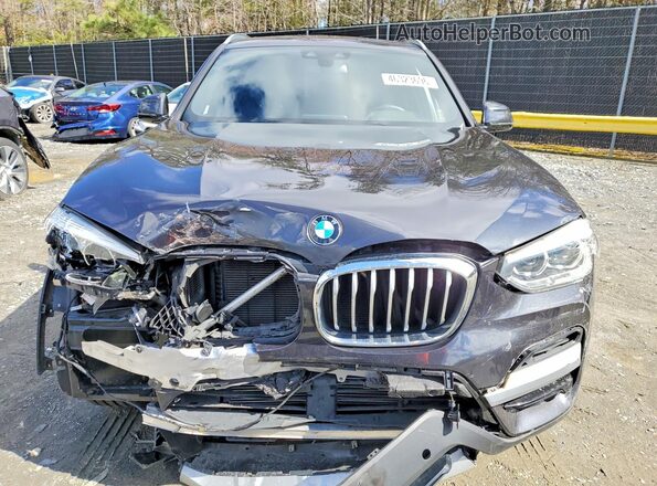 5UXTY5C01M9G67337 2021 BMW X3 Brown Vista frontal