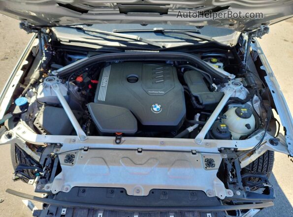 5UXTY5C02L9B89573 2020 BMW X3 Серебряный Вид подкапотного пространства