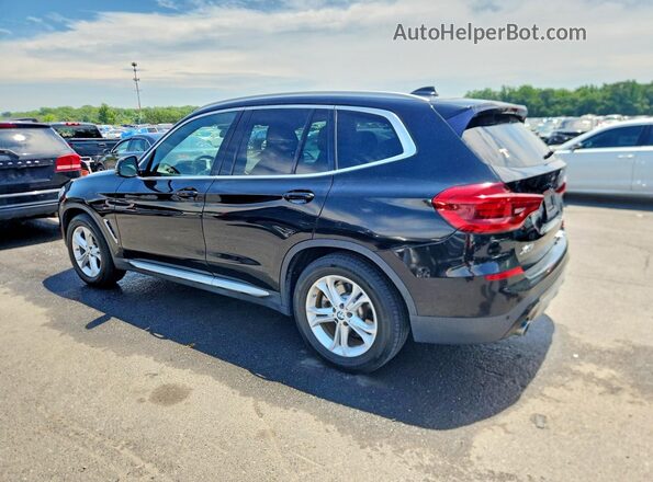 5UXTY5C02LLT31940 2020 BMW X3 Black Rear left