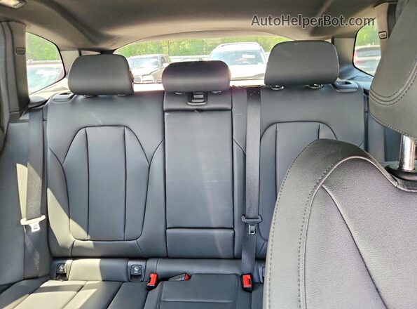 5UXTY5C02LLT31940 2020 BMW X3 Black Rear seats view