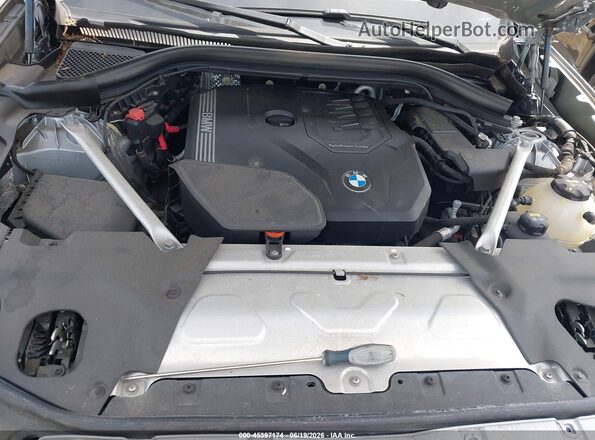 5UXTY5C02M9G54256 2021 BMW X3 Silver უკანა ხედი