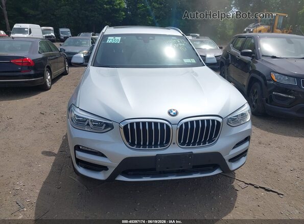5UXTY5C02M9G54256 2021 BMW X3 Silver ხელსაწყოთა პანელის ხედი