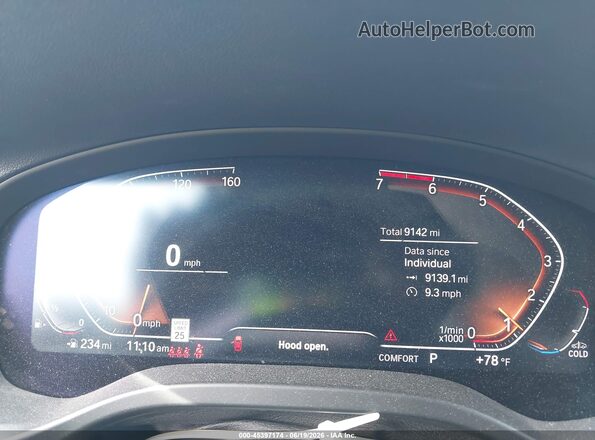 5UXTY5C02M9G54256 2021 BMW X3 Silver უკანა სავარძლების ხედი