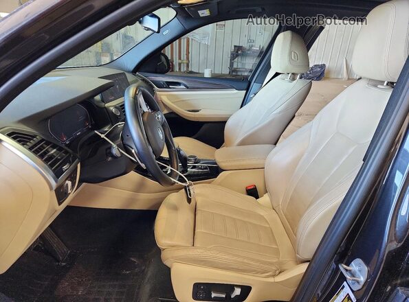 5UXTY5C02M9H49187 2021 BMW X3 Черный 