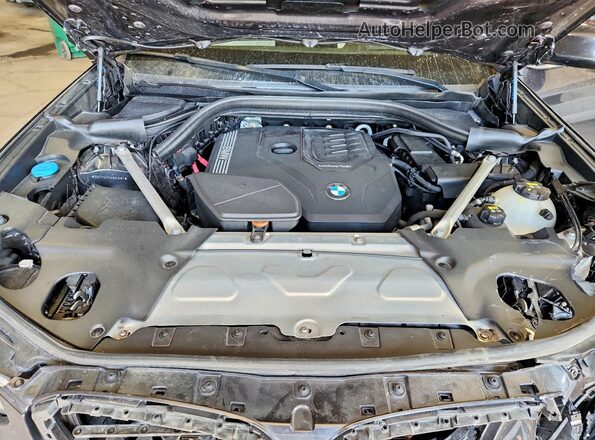 5UXTY5C02M9H49187 2021 BMW X3 Черный 