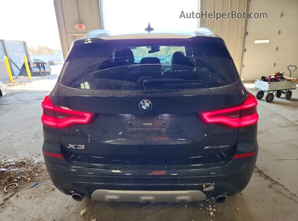 5UXTY5C02M9H49187 2021 BMW X3 Черный 