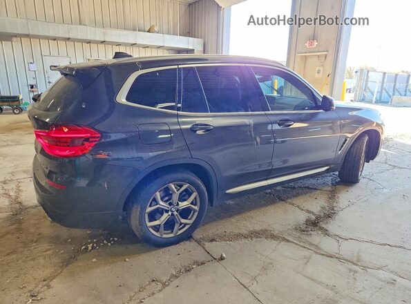 5UXTY5C02M9H49187 2021 BMW X3 Черный 