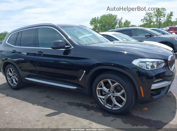 5UXTY5C02M9H59301 2021 BMW X3 Black 360 interior view