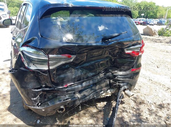 5UXTY5C03L9B58123 2020 BMW X3 Black 