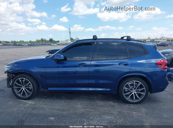 5UXTY5C03L9D18680 2020 BMW X3 Blue 