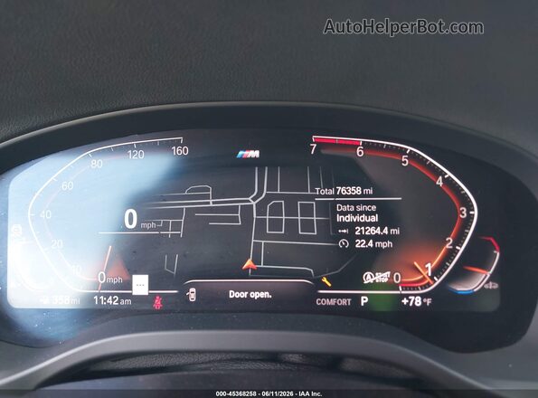5UXTY5C03L9D18680 2020 BMW X3 Blue Вид задніх сидінь
