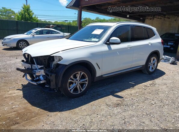 5UXTY5C03M9D90691 2021 BMW X3 White 