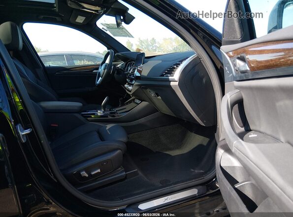 5UXTY5C03M9F20100 2021 BMW X3 Black 