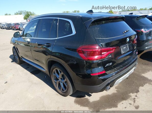 5UXTY5C03M9F20100 2021 BMW X3 Black 