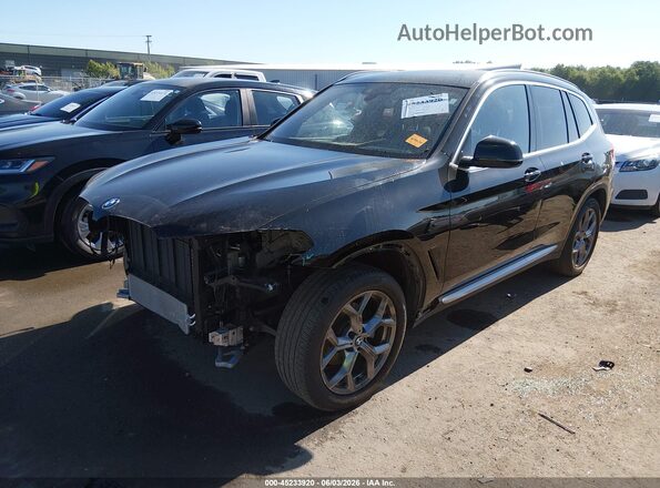 5UXTY5C03M9F20100 2021 BMW X3 Black 