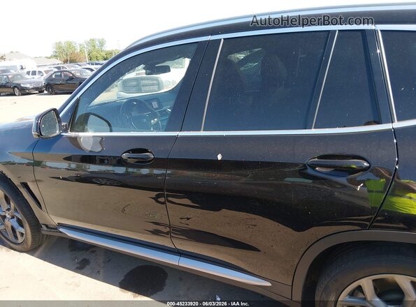 5UXTY5C03M9F20100 2021 BMW X3 Black 